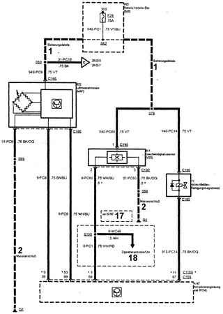Electrical wiring diagrams for Ford Ikon (Ford Fiesta V)