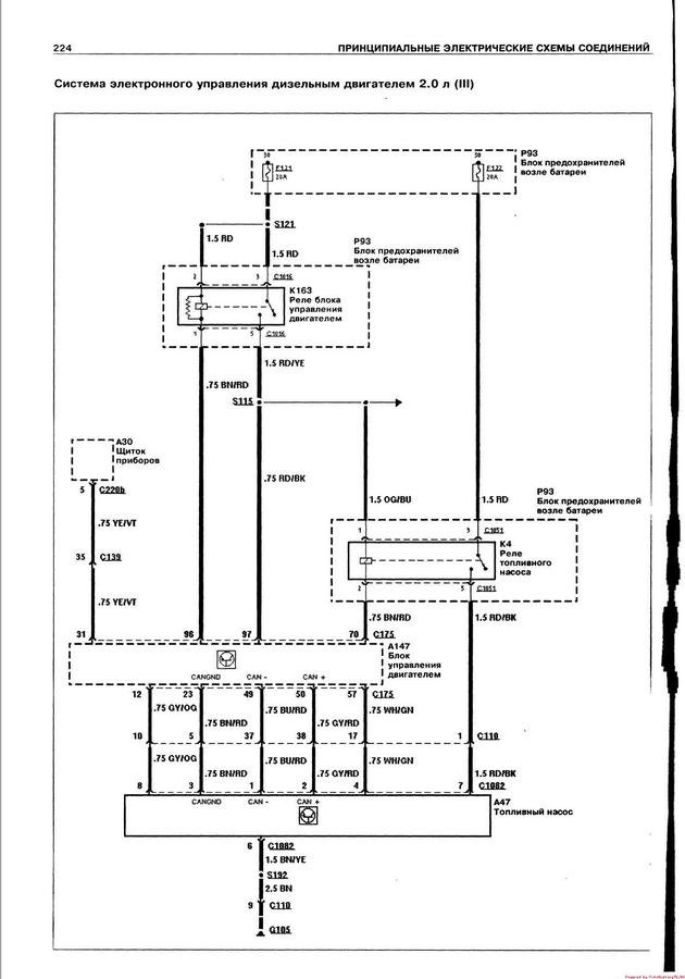 Electrical Wiring Diagrams For Ford, Au Falcon Ecu Wiring Diagram