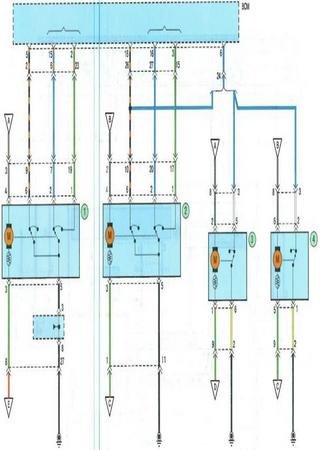 Electrical wiring diagrams for Kia Forte TD (Kia Forte I)