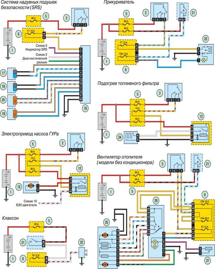 Electrical wiring diagrams for Renault Logan I Download Free  Dacia Logan Electrical Wiring Diagram    avtobase.com