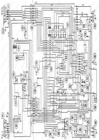 Electrical wiring diagrams for Ford Transit I (Ford Transit MK1)