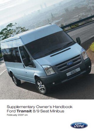 Owners manual for car Ford Transit III (Ford Transit MK8)