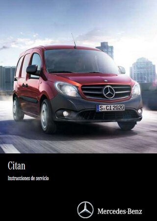 Manual de instrucciones de automóvil Mercedes-Benz Citan