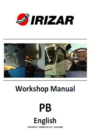 Руководство по ремонту автобусов Irizar PB