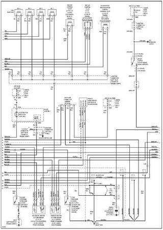 Electrical wiring diagrams for car Honda Civic VI (Ballade, Ferio)