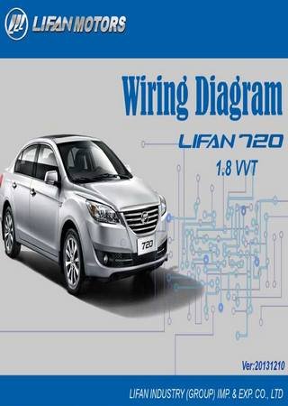 Electrical wiring diagrams for car Lifan 720 (Lifan Cebrium)