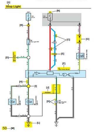 Electrical wiring diagrams for car Scion tC AT10 (Scion tC ANT10, Scion tC I)