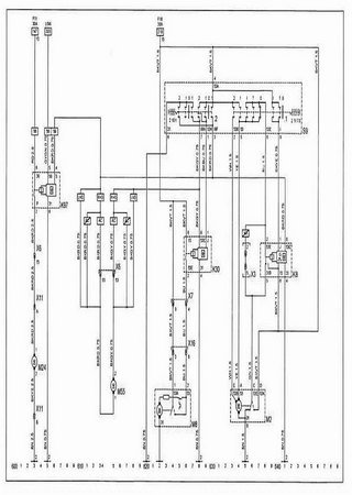 Electrical wiring diagrams for car Holden Barina SB (Holden Barina III, Opel Corsa B)