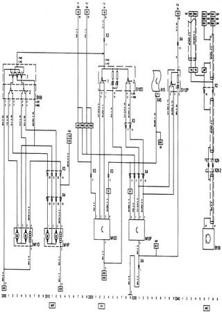 Diagramas (esquemas) eléctricos de coche Vauxhall Corsa C (Opel Corsa C)